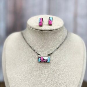 Handmade sterling silver cotton candy